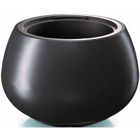   Vrtna posuda - Prosperplast saksija 44 cm x 44 x 27 cm promjer 43,6 cm plastične nijanse sive i srebrne