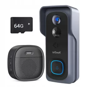 BEŽIČNI VIDEO INTERFON S KAMEROM 2K 64GB