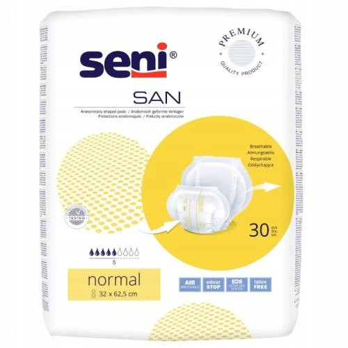 Anatomske pelene za normalno inkontinenciju 30 komada