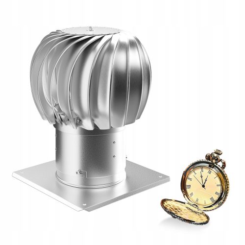 Dospel aluminijski poklopac dimnjaka 25,4 x 31,5 cm, promjer 15 cm