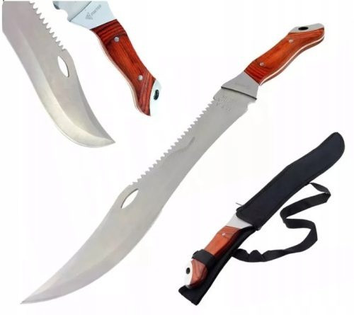 Nož, mačeta - VELIKI LOVAČKI NOŽ MAČETA RAMBO BAJONET 47CM