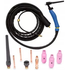   Plamenik za zavarivanje Schwartzmann TIG LIFT MMA MIG s ventilom + tipkom 10-25