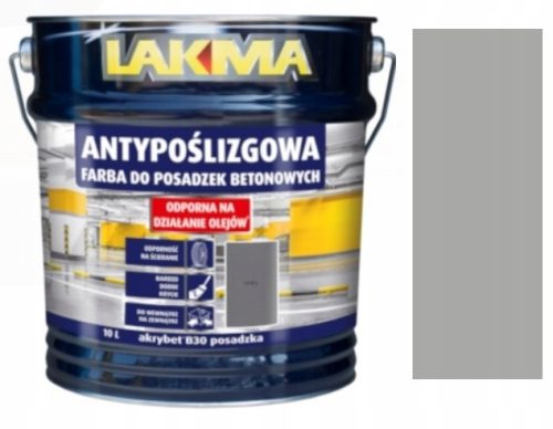 LAKMA AKRILNA BOJA ZA BETONSKI POD SIVA 10L