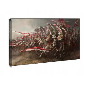 Juriš hussara - platno 100x70 cm