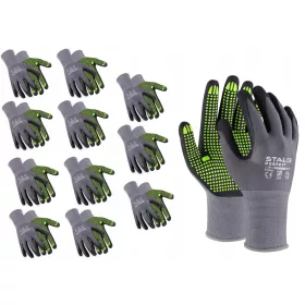  Stalco NITRILE FLEX DOTS rukavice veličina 9 - L 1 par
