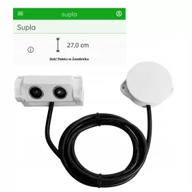   Senzor razine peleta SUPLA Eco-pea s kabelom od 2 metra Senzor razine peleta SUPLA Eco-pea je idealan dodatak za vaš kotao na pelete ili ekogroszek. Ovaj se