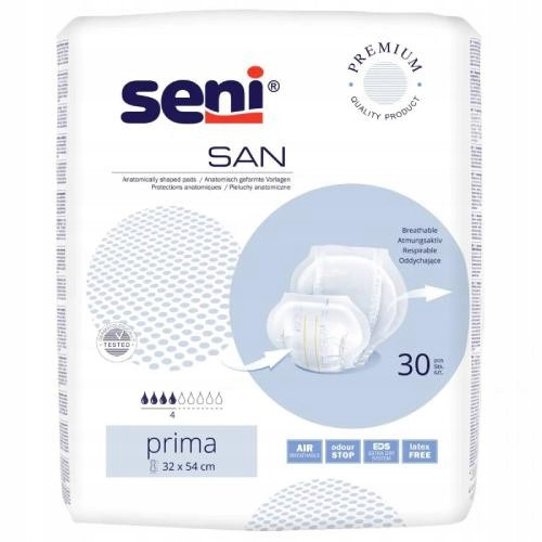 San Seni Prima Anatomske pelene za odrasle 30 komada