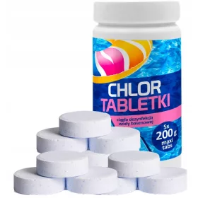 Bazen Kemikalije - Gamix Klor Tablete 1kg