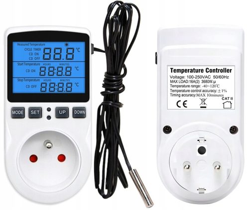 TERMOSTAT ZA REGULACIJU TEMPERATURE - UTIČNICA