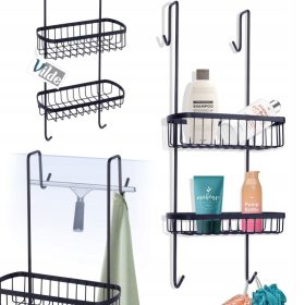 KUPAONSKA polica visi na prozoru tuš kabine