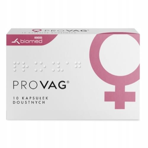 PROVAG Ginekološki Probiotik 10 Kapsula za Oralnu Upotrebu