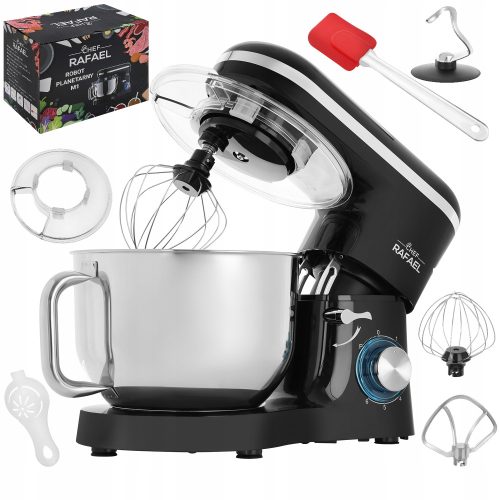 Robot Planetarni Mikser Chef Rafael M1 2500 W 6.2L crni