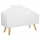 Cloud Bijeli Kontejner za Igračke za Djecu 58 x 45 x 28 cm