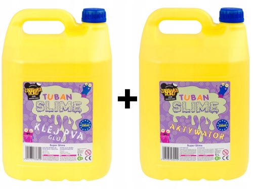 Tuban Slime Set PVA Ljepilo 5L + Aktivator 5L Glutan