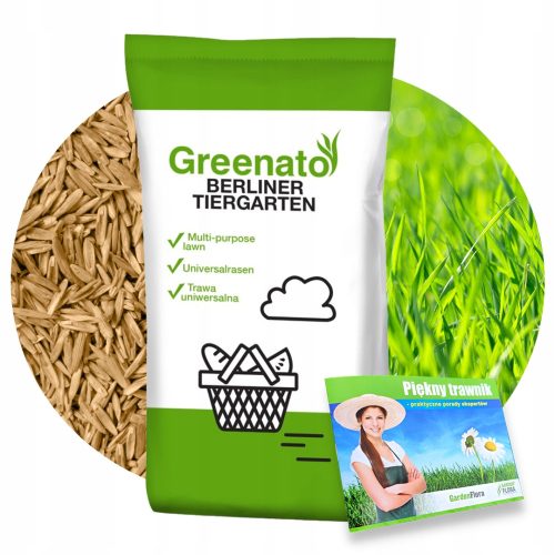  Ukrasna trava, travna mješavina Greenato 250 m² 5 kg + Prekrasan travnjak - praktični savjeti stručnjaka Kolektivni rad