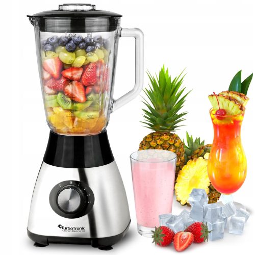 TurboTronic TT-BG5 1200 W šalični blender srebrno/siv