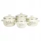 Set posuda Emalia Rybnik MAGNOLIA emajlirana 8 kom.