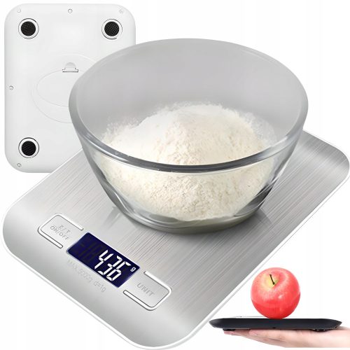 Elektronička precizna kuhinjska vaga Retoo SF-2012 srebrna 10 kg