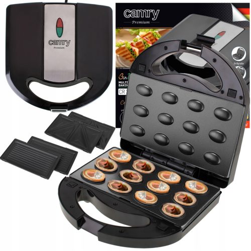  TOSTER ZA KIKIRIKI 3u1 GRILL PANINI 1000W