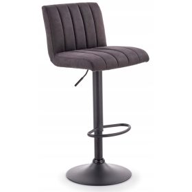 Tabure Halmar, barski stolac, ekoskóra, 108 cm, sivi