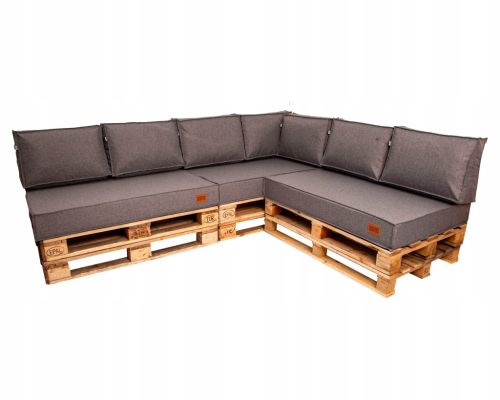  Vrtni jastuk za 7 osoba FOAM SET za palete 3x 120x65x15