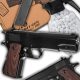 PIŠTOLJ NA KUGLICE METALNA C8 AIRSOFT 6MM M1911 COLT