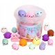 SQUISHY MOCHI FIDGET GNIOTKI POP IT GNIOTEK 24 kom