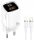 USAMS 33W punjač 1xUSB-C 1xUSB + iPhone kabel