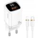 USAMS 33W punjač 1xUSB-C 1xUSB + iPhone kabel