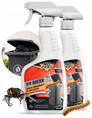  Raspršivač, aerosol protiv žohara, komaraca, mrava, muha, pauka, srebrnih ribica No-Pest