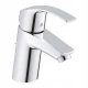 Grohe Eurosmart Kromirana Slavina za Umivaonik s Jednootvornim Montažom i Metalnom Dźwignom