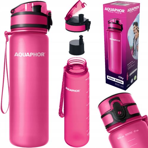 Aquaphor City 0,5 L Mornarsko Plava Boca s Filterom