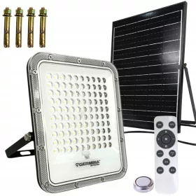 Halogena svjetiljka sa solarnim panelom 100W