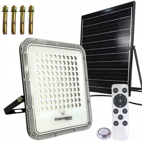Halogena svjetiljka sa solarnim panelom 100W