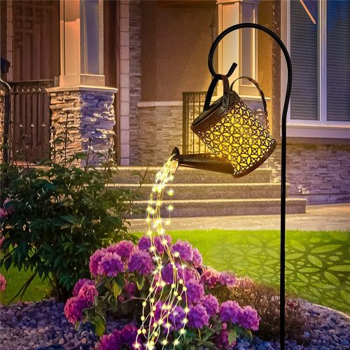 Rasvjetni stup s integriranim LED izvorom 80 cm, mesing