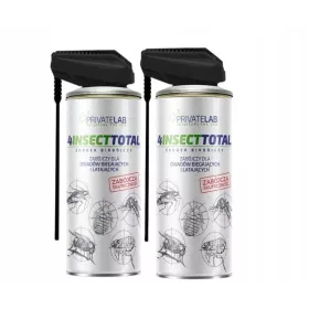   Sredstvo protiv insekata - Raspršivač, aerosol protiv žohara, komaraca, muha, pauka, buha, stjenica, srebrnih ribica Private Lab 0,4 kg 400 ml
