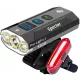  Spectre ProLight2 svjetlo za bicikl 1200 lm USB + Spectre YQ-Y19 svjetlo za bicikl 120 lm baterija