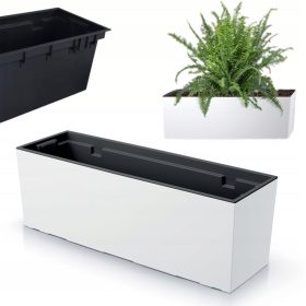    Prosperplast saksija 60 cm x 20 x 20 cm promjer 20 cm plastična bijela