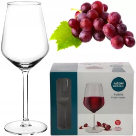   Čaše za crno vino Royal Leerdam Rubin prozirne 530 ml 6 kom.