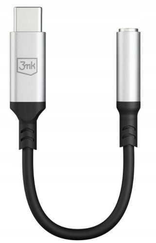 3mk USB-C - Jack 3.5 mm Audio Adapter