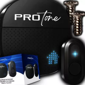   ProTONE bežično zvono za vrata s dometom do 300 metara i jačinom zvuka od 110 dB