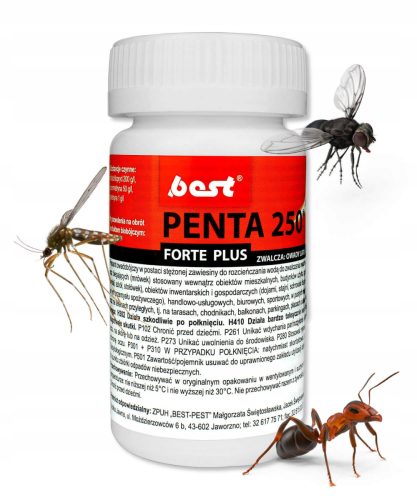  Tekućina za suzbijanje trčećih i letećih insekata Best-Pest Penta 250 50 ml