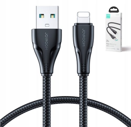 Joyroom Kabel USB Lightning Surpass Series 2.4A 2m Crni