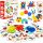 PUZZLE MONTESSORI WOOPIE GREEN Drewna Układanka