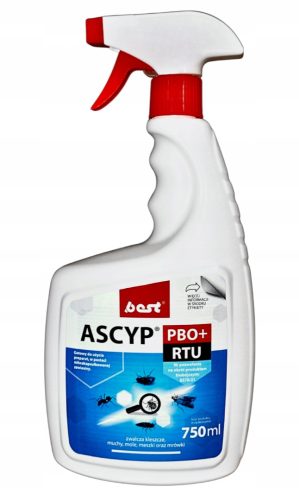  Tekućina protiv žohara, krpelja, komaraca, mrava, muha, stjenica Best-Pest 0,75 ml
