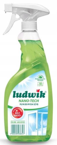  Ludwik tekućina za staklo i pločice 600 ml - nano-tech zelena jabuka