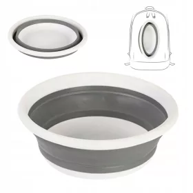 Primabobo okrugla posuda 10 l, nijanse sive