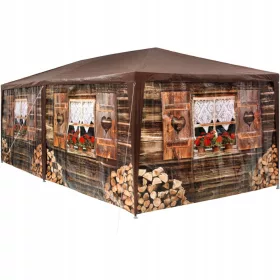 Paviljon Deuba, 6 zidova, 3 x 6 x 2,5 m