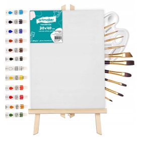 ZESTAW ZA SLIKANJE ZA DJECU SA EASILAMA, BOJAMA I POKLONOM