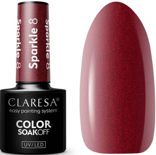 CLARESA LAK ZA NOKTE SPARKLE 8 - 5G